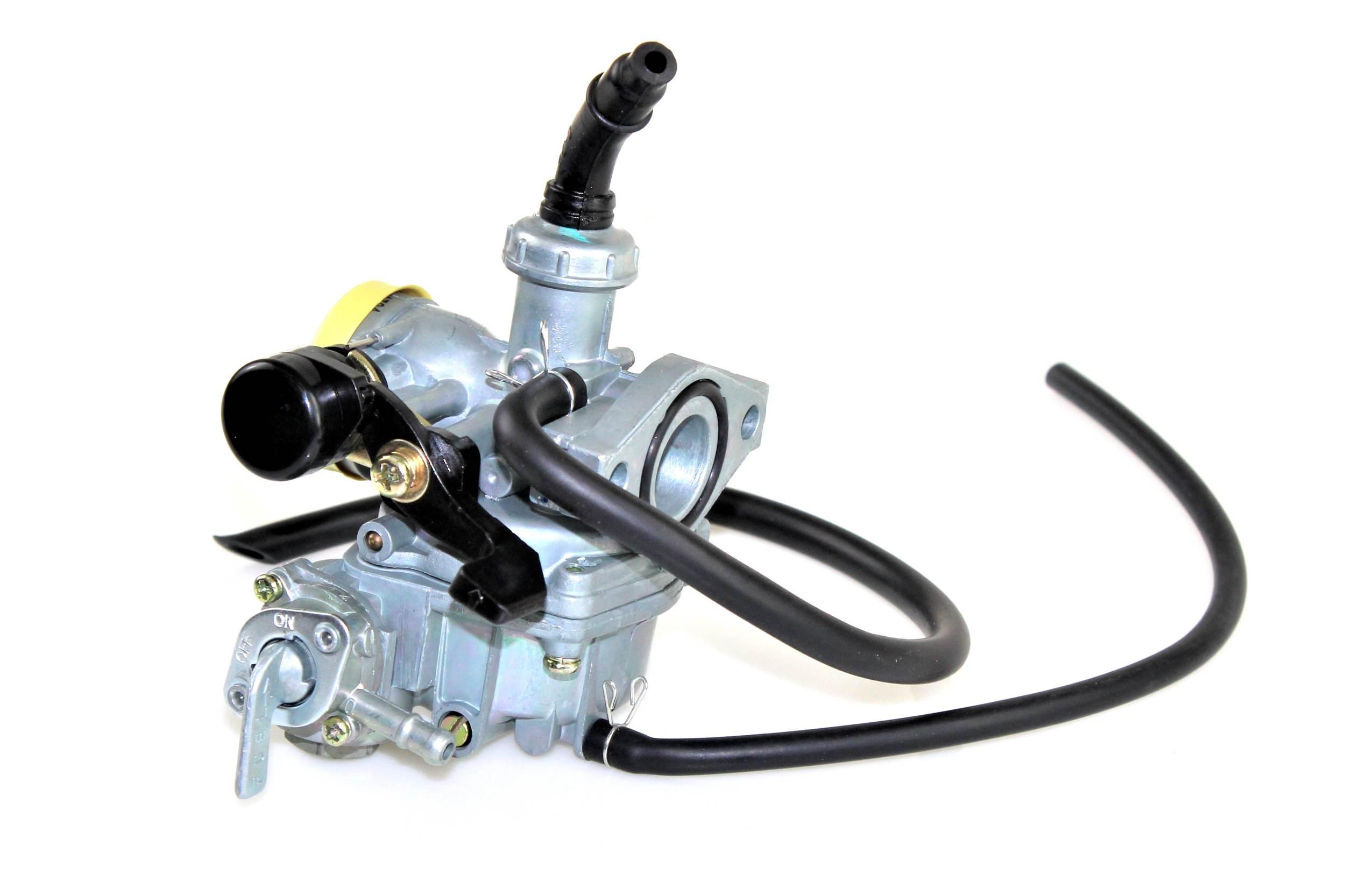 Gaźnik power force biegówki 50, 80 / atv 110 ssanie manualne + kranik - zdjęcie 2