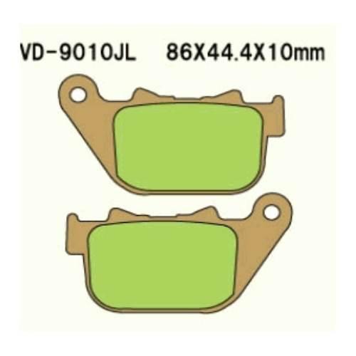 Klocki hamulcowe vesrah sintered metal vd-9010jl (fa387)