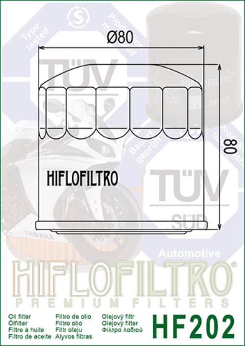 Filtr oleju hiflo hf202 vt/vf/vn 750 - zdjęcie 2