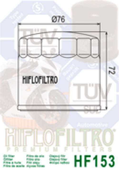 Filtr oleju hiflo hf153 ducati monster st/gt/multistrada - zdjęcie 2