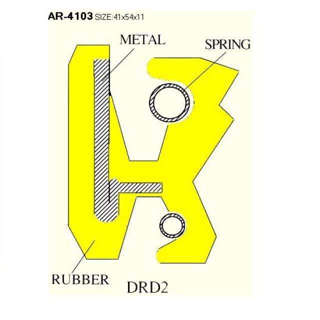 Uszczelniacze zawieszenia vesrah ar-4103 (41x54x11) ari047 - zdjęcie 2