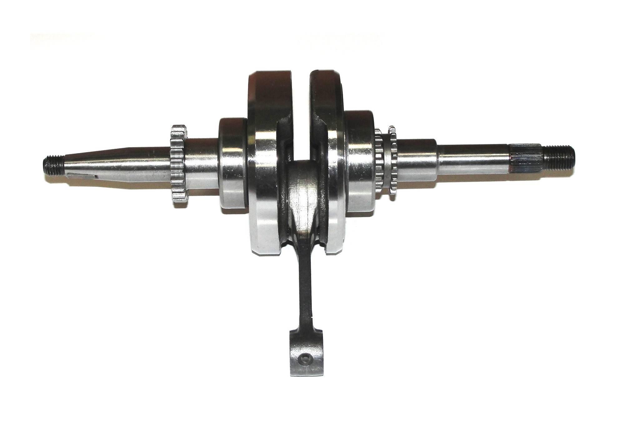 Wał korbowy power force gy6 50cc 4t (22 zęby) gy6030017-b PF 10 001 0006 - zdjęcie 2