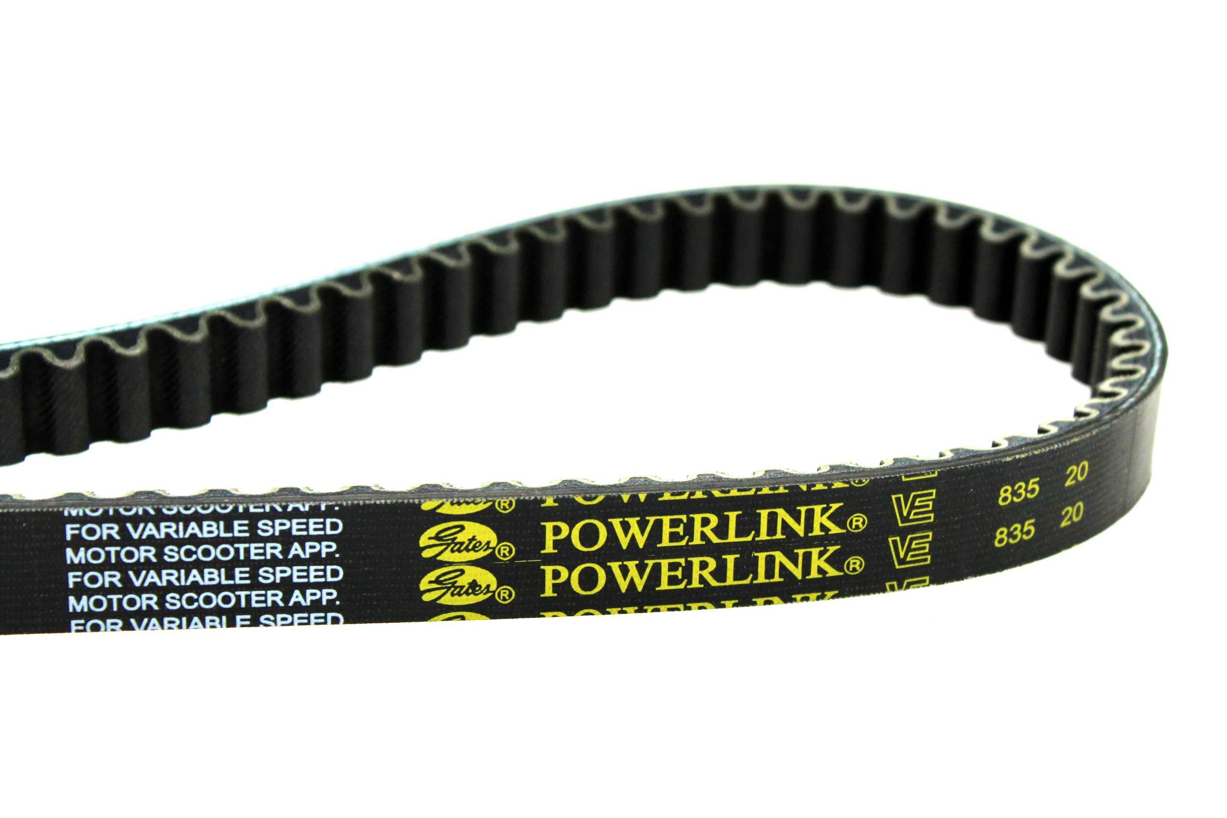 Pasek napędowy gates 20x835x30 gy6 150cc 4t gy6125w104004p PF 16 375 0003 - zdjęcie 2