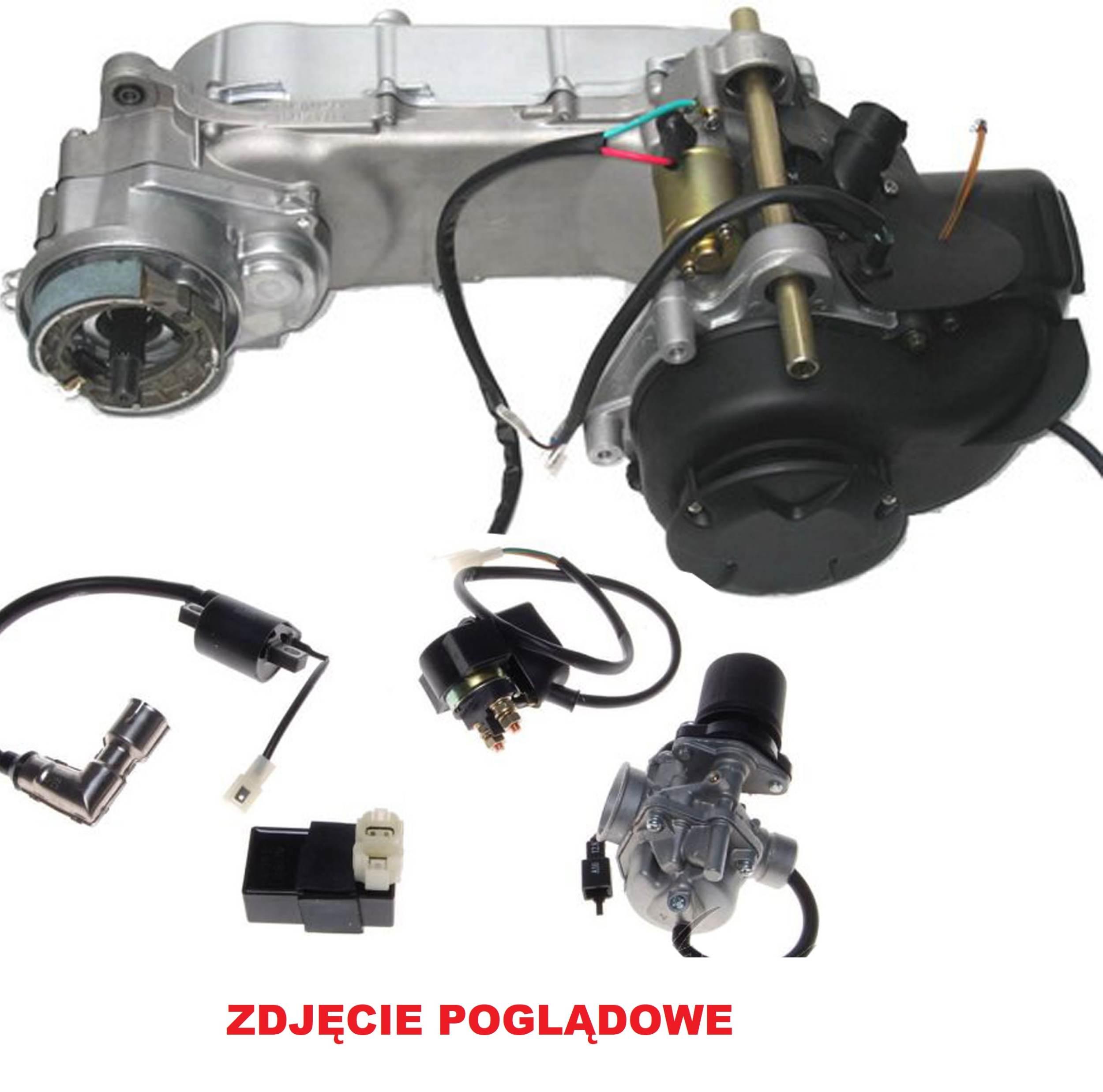 Silnik power force kompletny jog 50 2t/ chińskie 2t krótki wałek