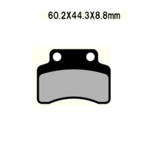 Klocki hamulcowe keeway matrix 50cc / benzer kht000132 PF 22 510 0001 - zdjęcie 2