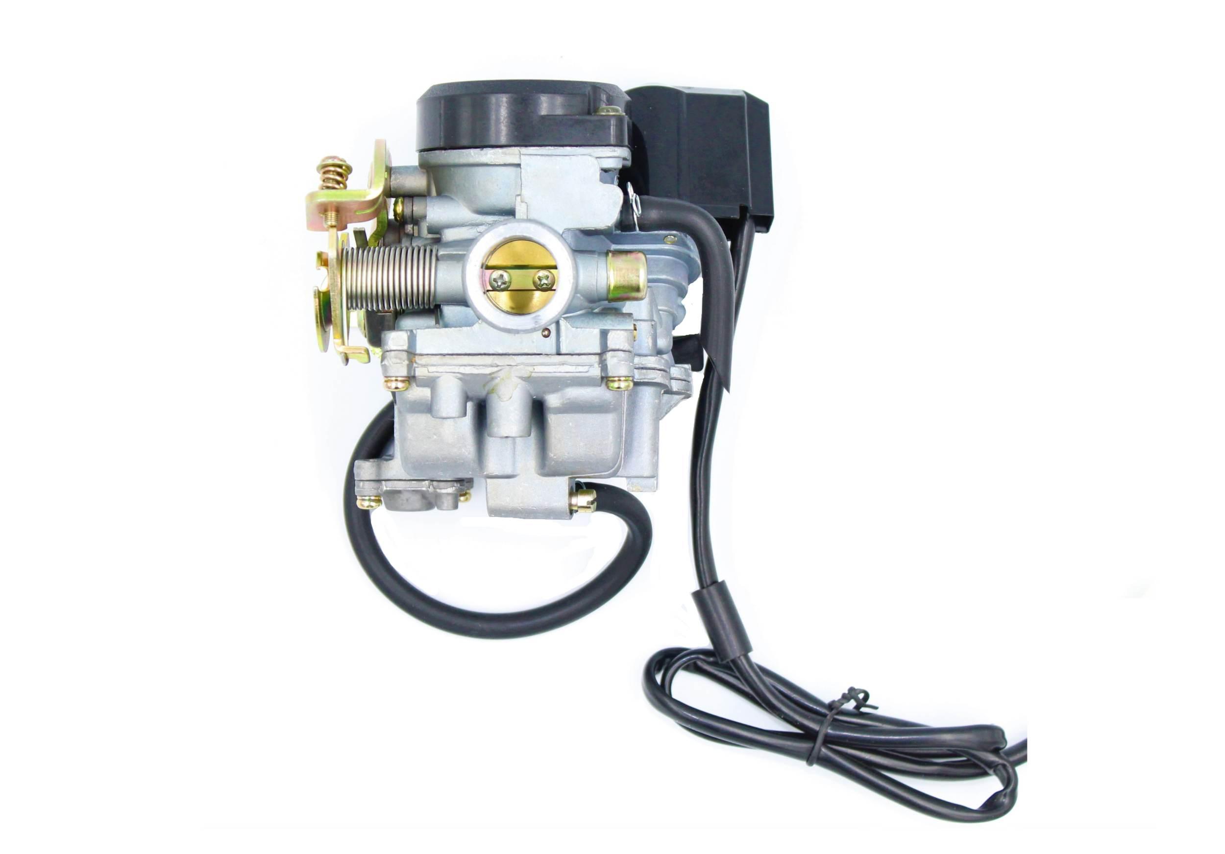 Gaźnik power force gy6 4t kun-fu 50 ccm plastikowa pokrywka PF 12 164 0038