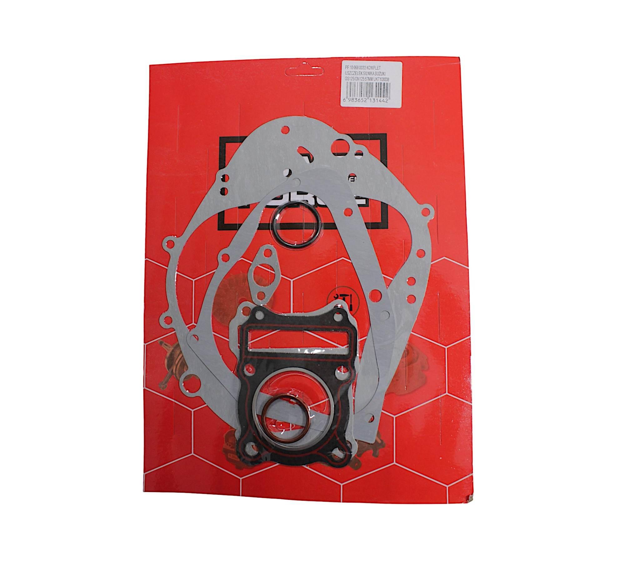 Komplet uszczelek silnika suzuki gs125/gn125 57mm PF 10 068 0033