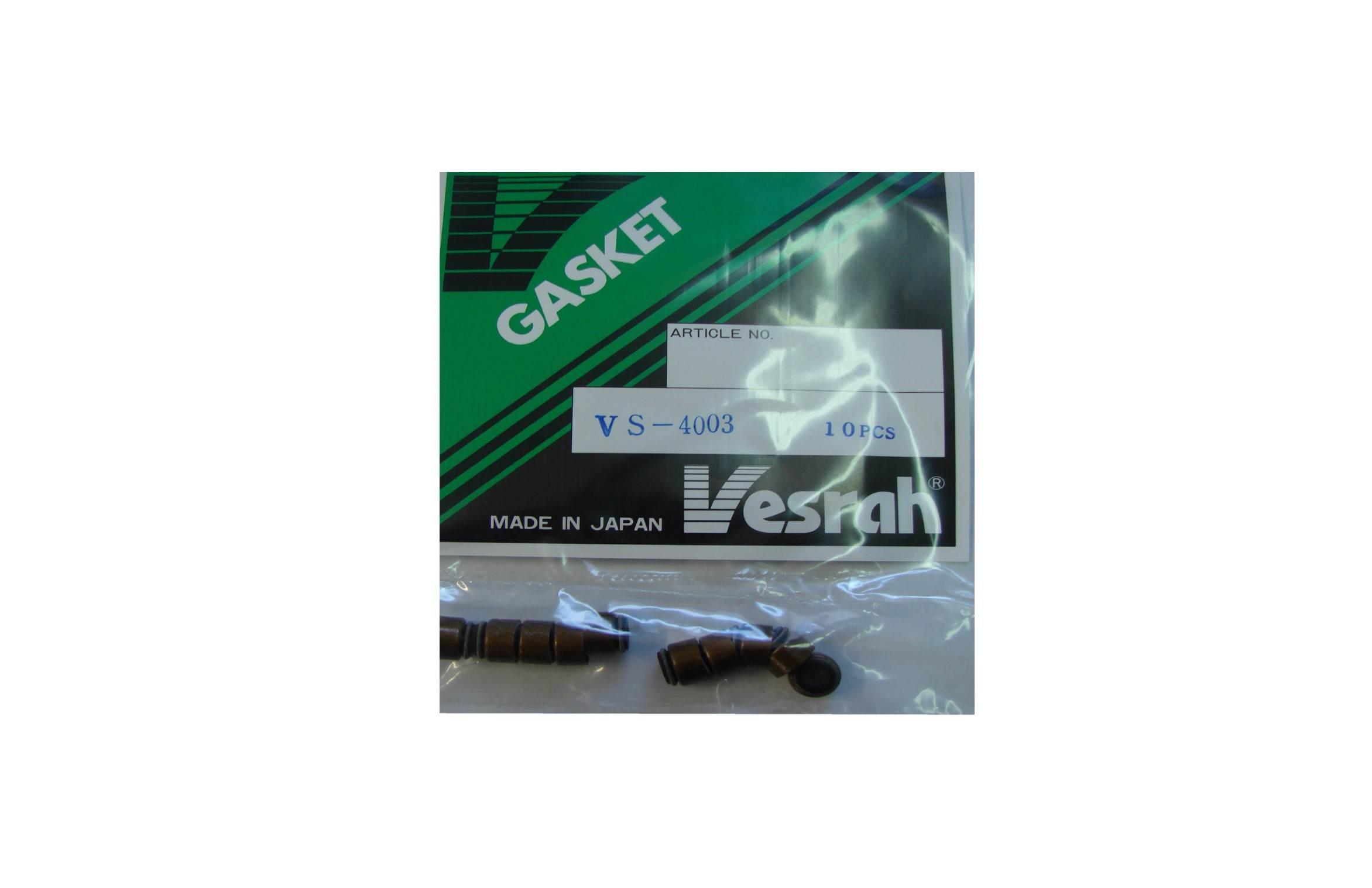 Uszczelniacz zaworowy 4,9x8,2x8,3x10,6 mm 110/1200 ccm kawasaki kl250 vn750 - zdjęcie 3