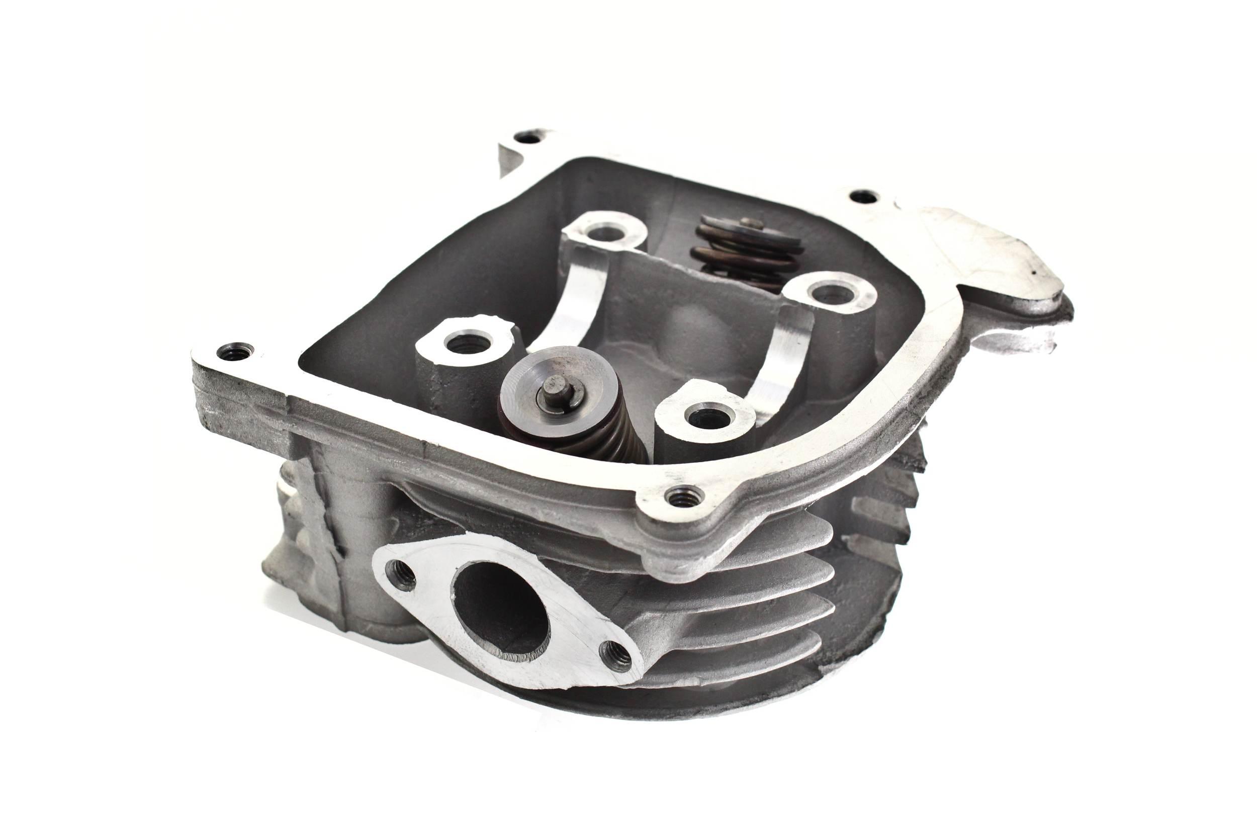 Głowica kompletna do cylindra gy6 4t 50ccm 51mm (powiększone zawory) - zdjęcie 2