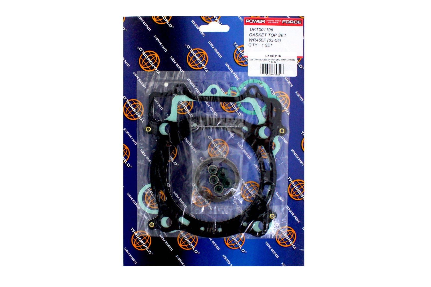 Komplet uszczelek top end power force yamaha wr450 f (2003-2006) - zdjęcie 2