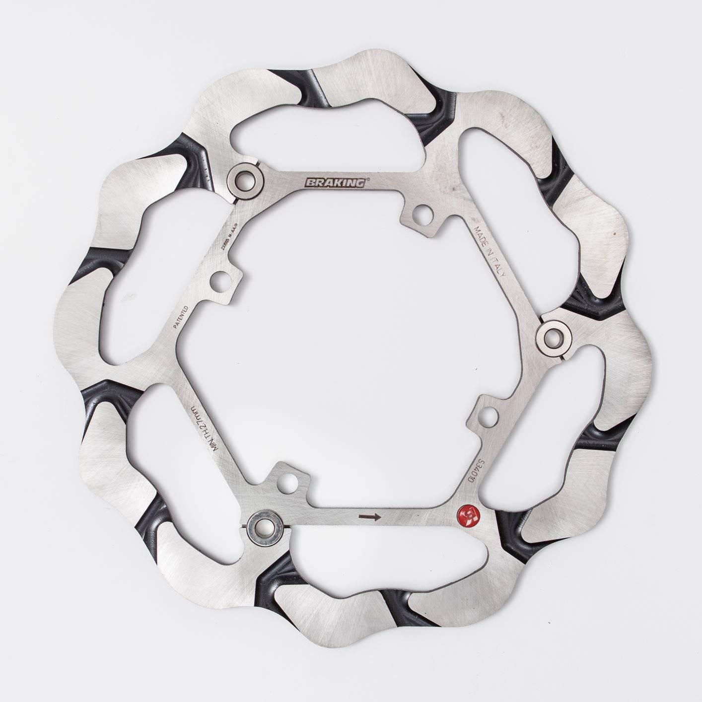 Tarcza hamulcowa braking batfly pół-pływająca s34010
