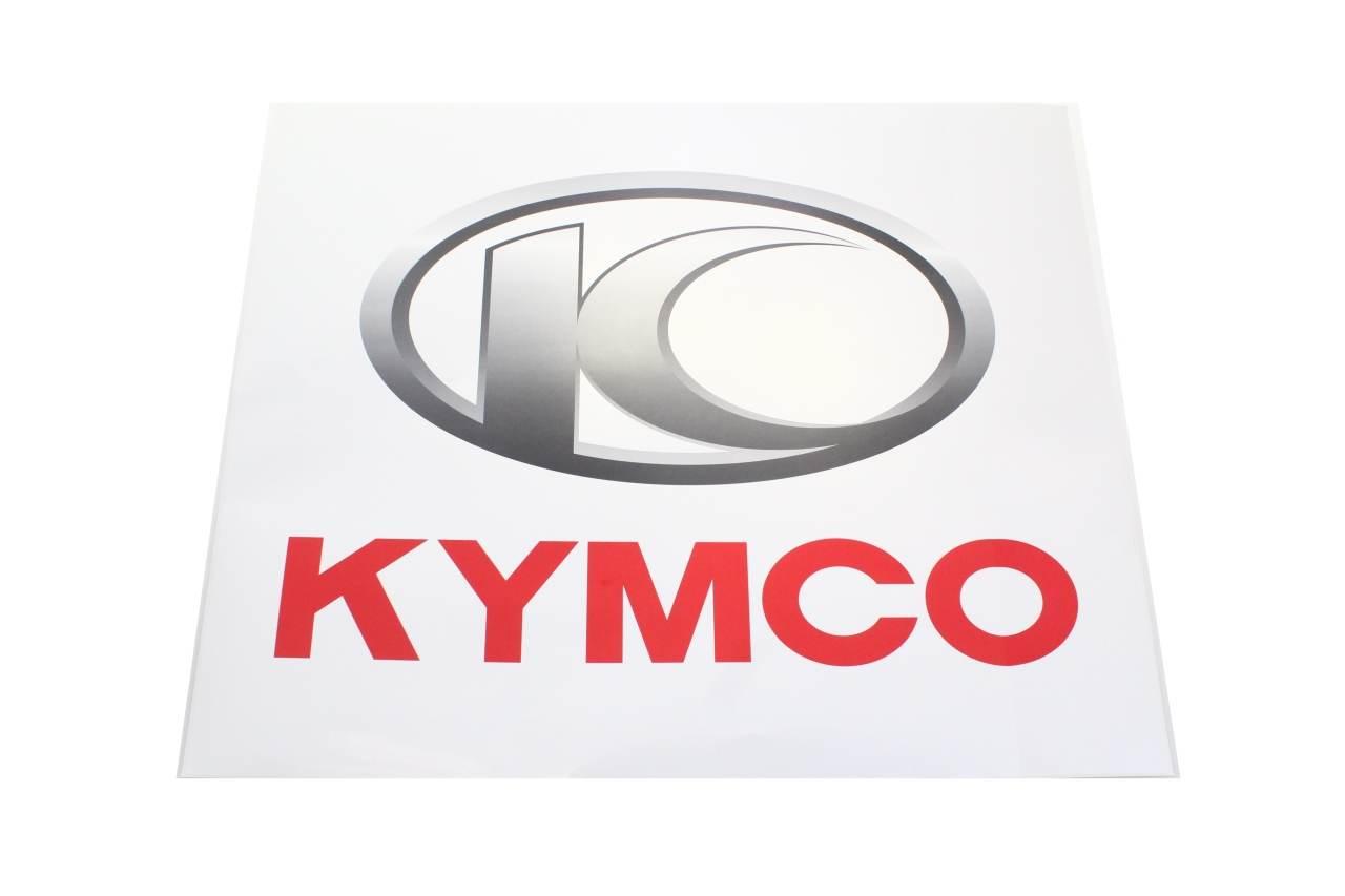 Naklejka kymco new logo [500 x 600mm] NAKLEJKA KYMCO 500X600