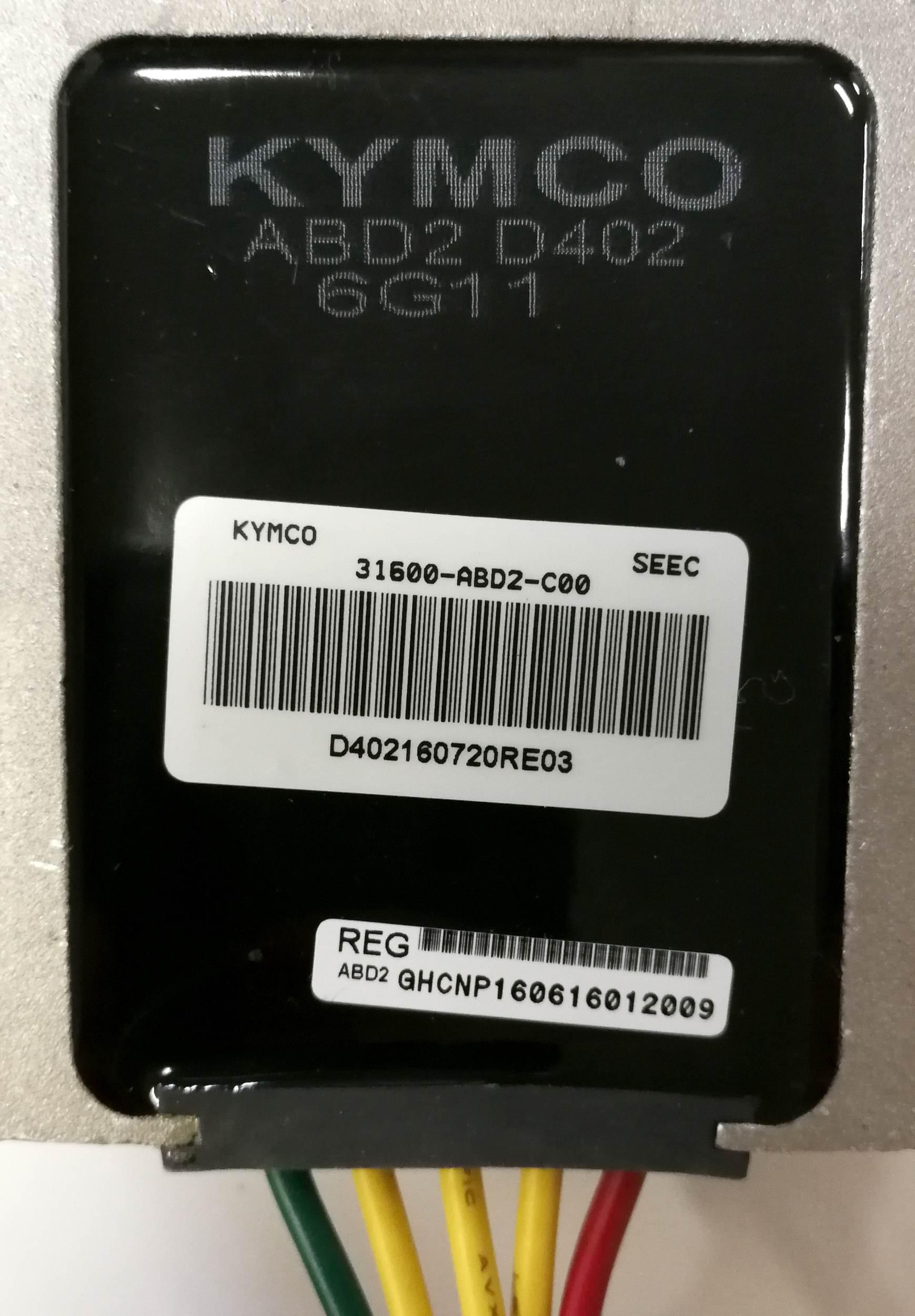 Regulator napięcia kymco x-town 125 (2016) - dt x 125 31600-ABD2-900 - zdjęcie 3