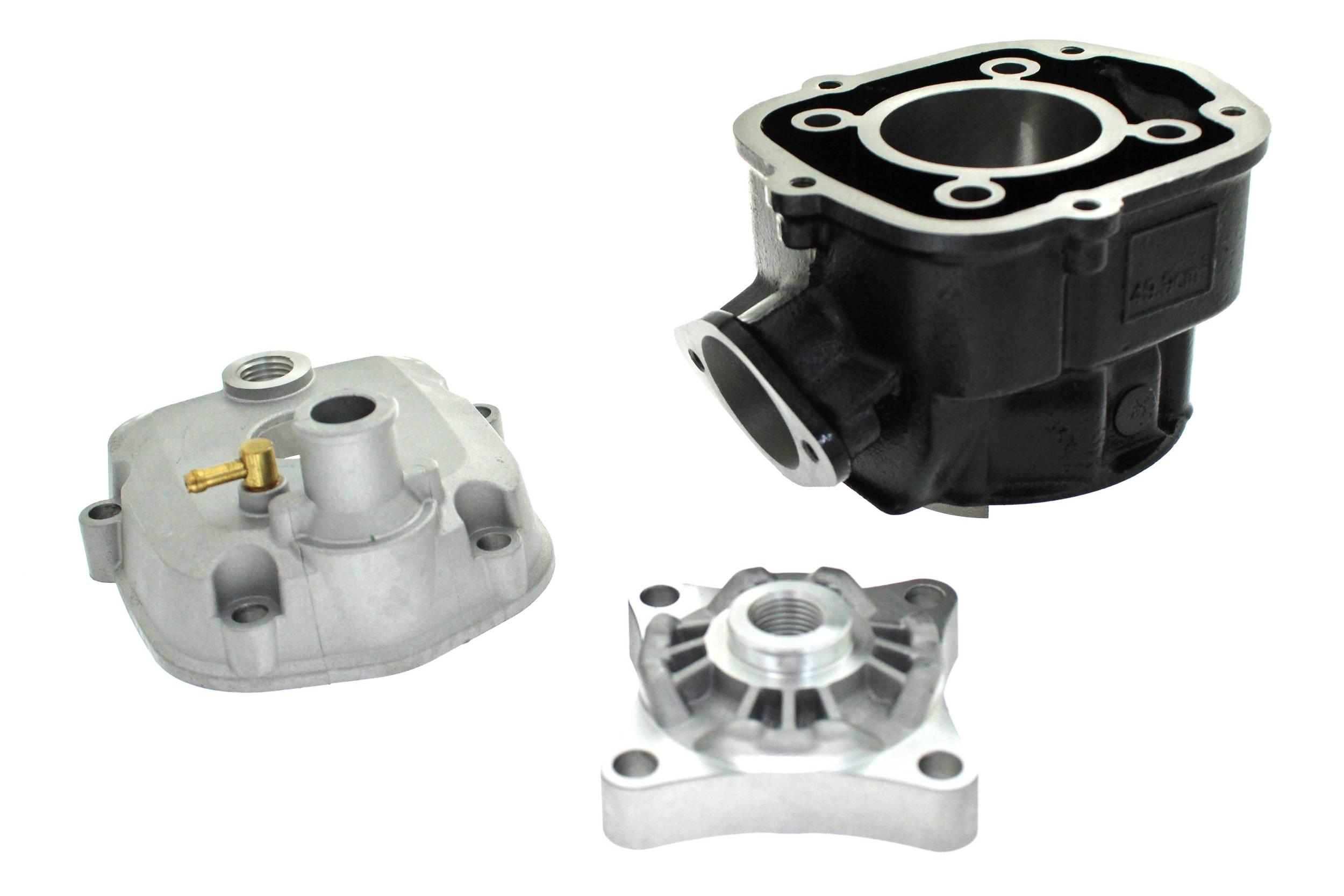 Cylinder żeliwny power force z głowicą derbi senda aprilia rs 47mm 2t - zdjęcie 4