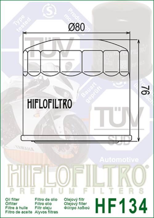 Filtr oleju hiflo hf134 suzuki gsxr (85-87) - zdjęcie 2