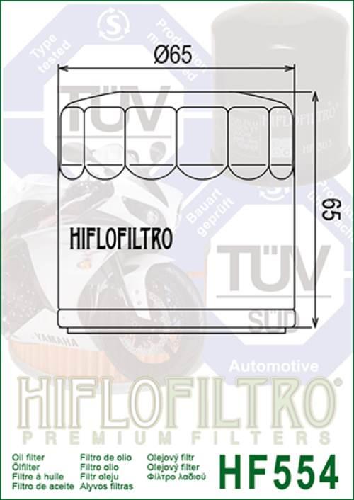 Filtr oleju hiflo hf554 mv augusta - zdjęcie 2