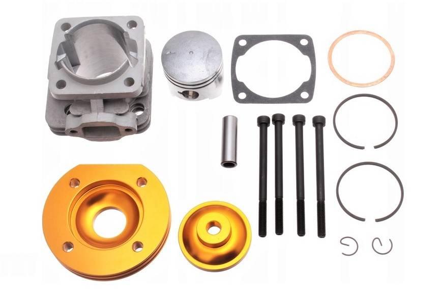 Cylinder aluminiowy z głowicą power force pocket bike 44 mm 2t - zdjęcie 2