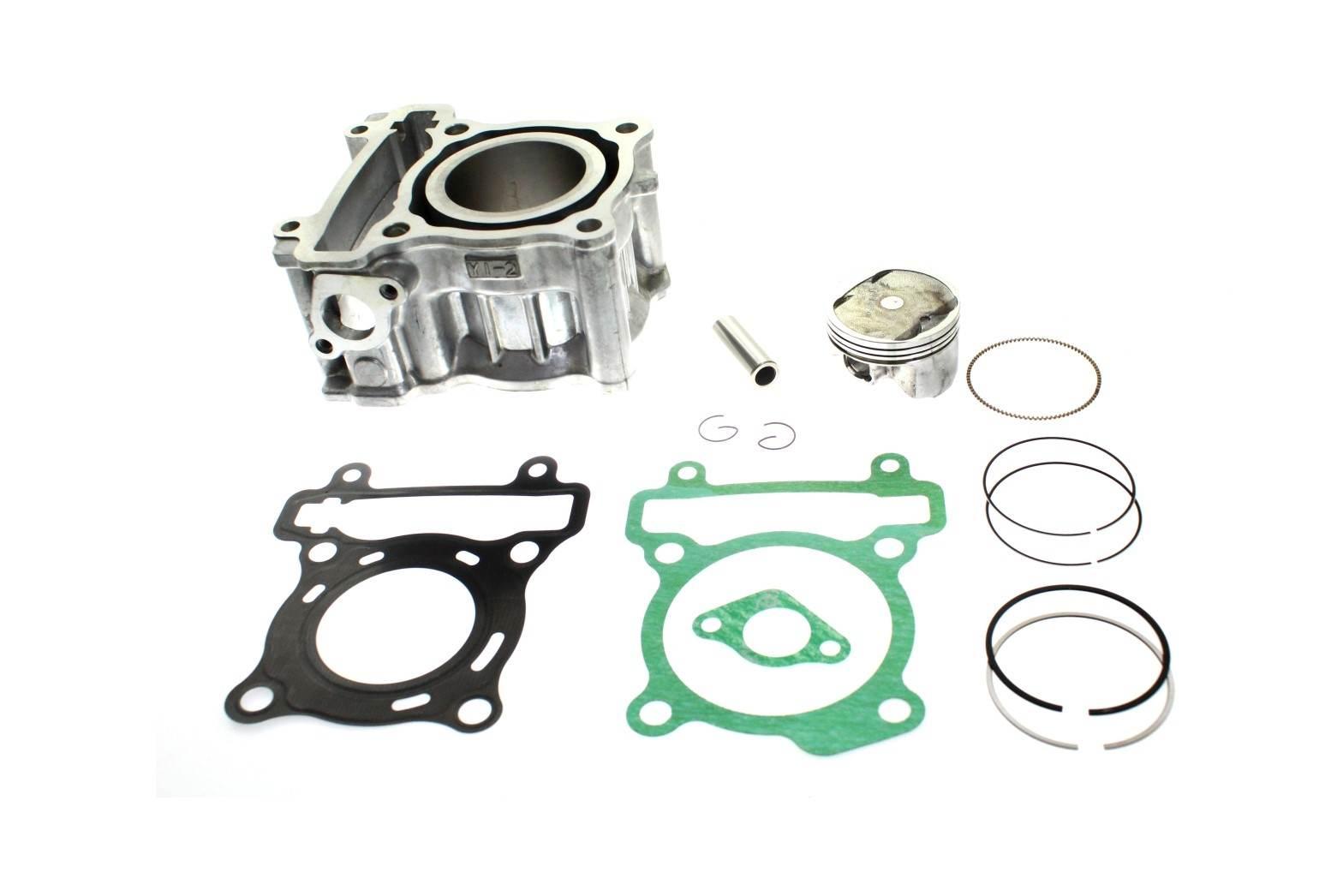 Cylinder żeliwny power force basic mbk nxc yamaha x-max yzf-r125 54mm 4t - zdjęcie 2