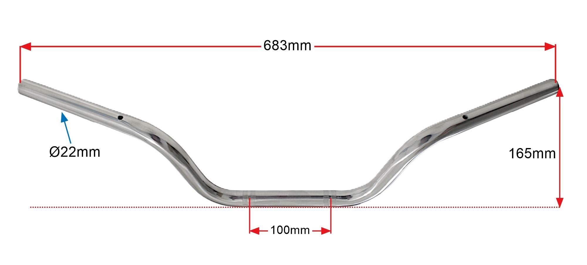 Kierownica suzuki gn 125 PF 18 417 0003 - zdjęcie 2