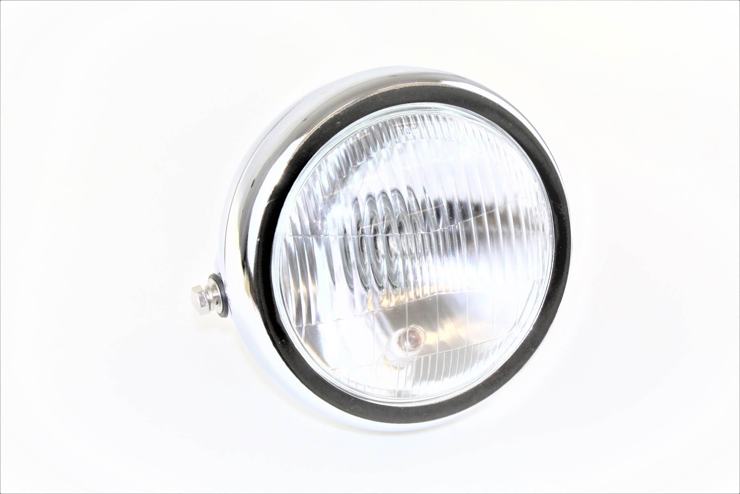Reflektor przedni kompletny (metal) suzuki gn 125 gn125000047