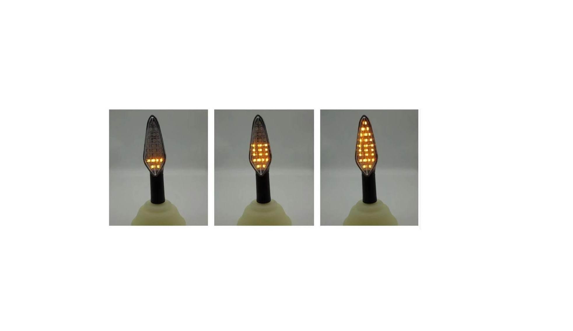 Kierunkowskazy diodowe led dynamiczne 2 sztuki kitch1001 (homologacja) - zdjęcie 2