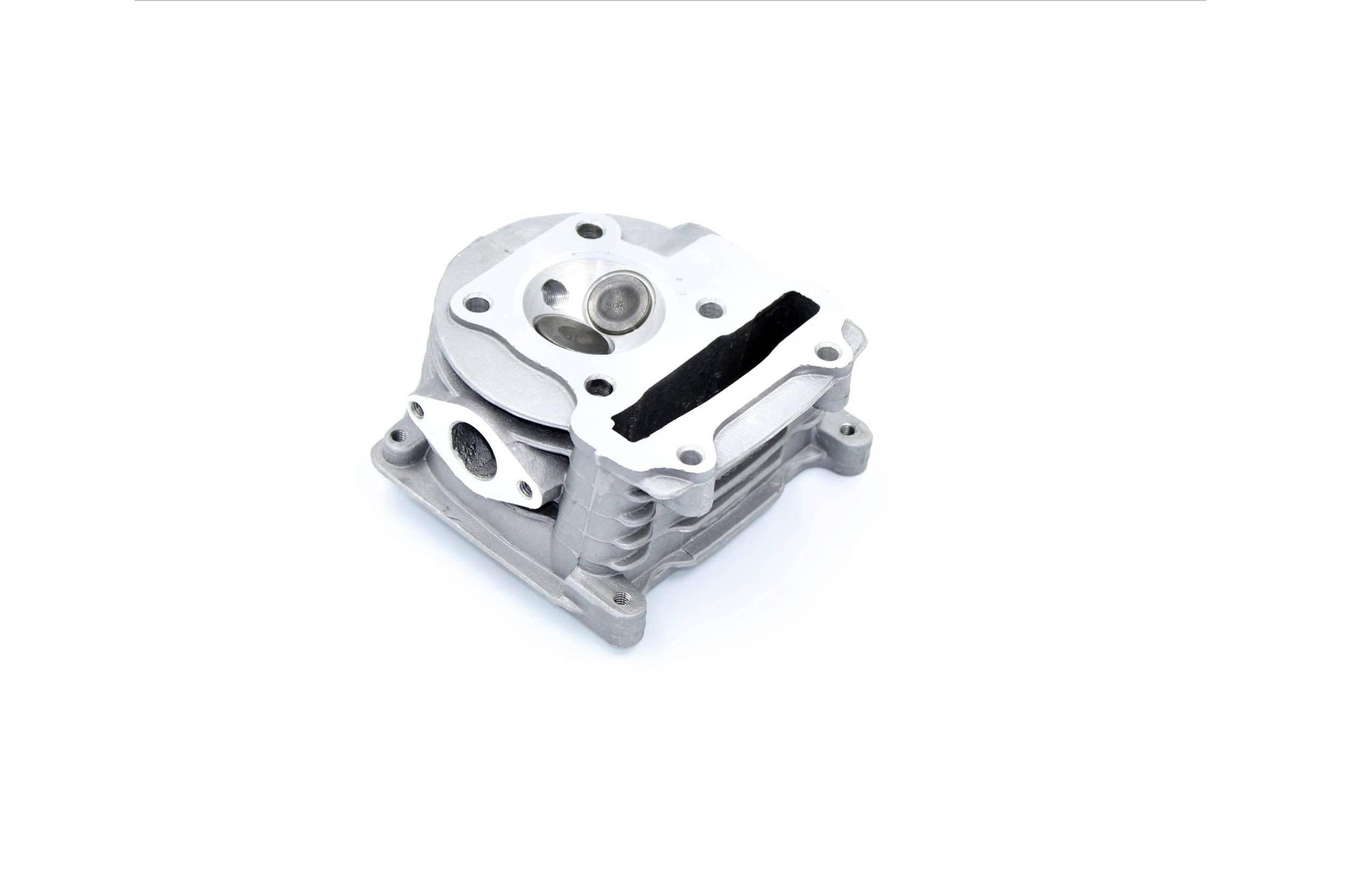 Głowica kompletna do cylindra gy6 4t 50ccm 47mm (długie zawory - grzybki - zdjęcie 2