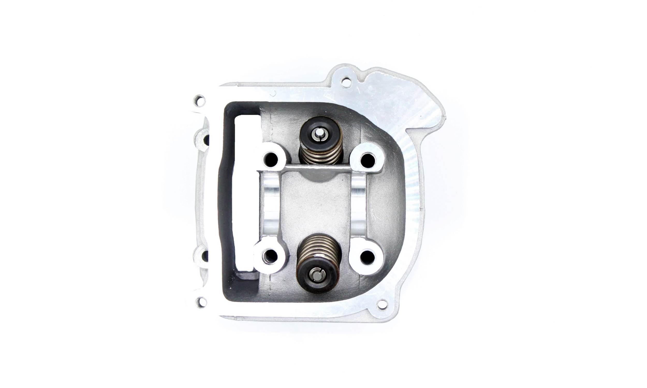 Głowica kompletna do cylindra gy6 4t 50ccm 47mm (długie zawory - grzybki - zdjęcie 3