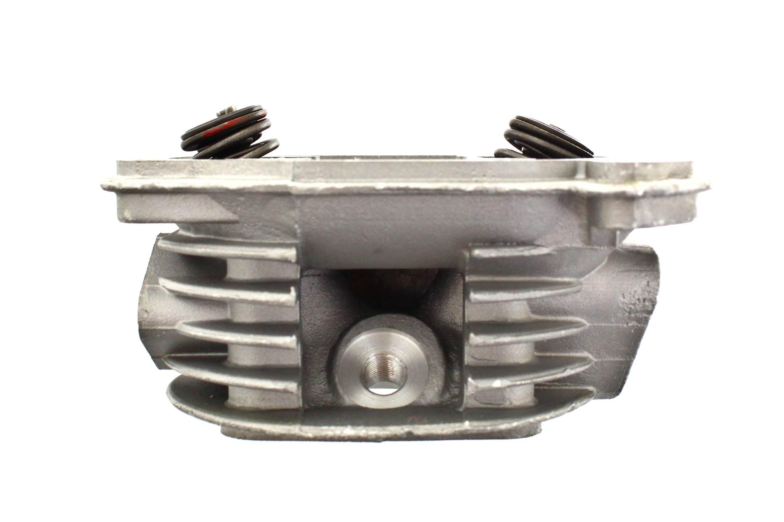 Głowica kompletna do cylindra gy6 4t 50ccm 47mm (długie zawory - grzybki - zdjęcie 4