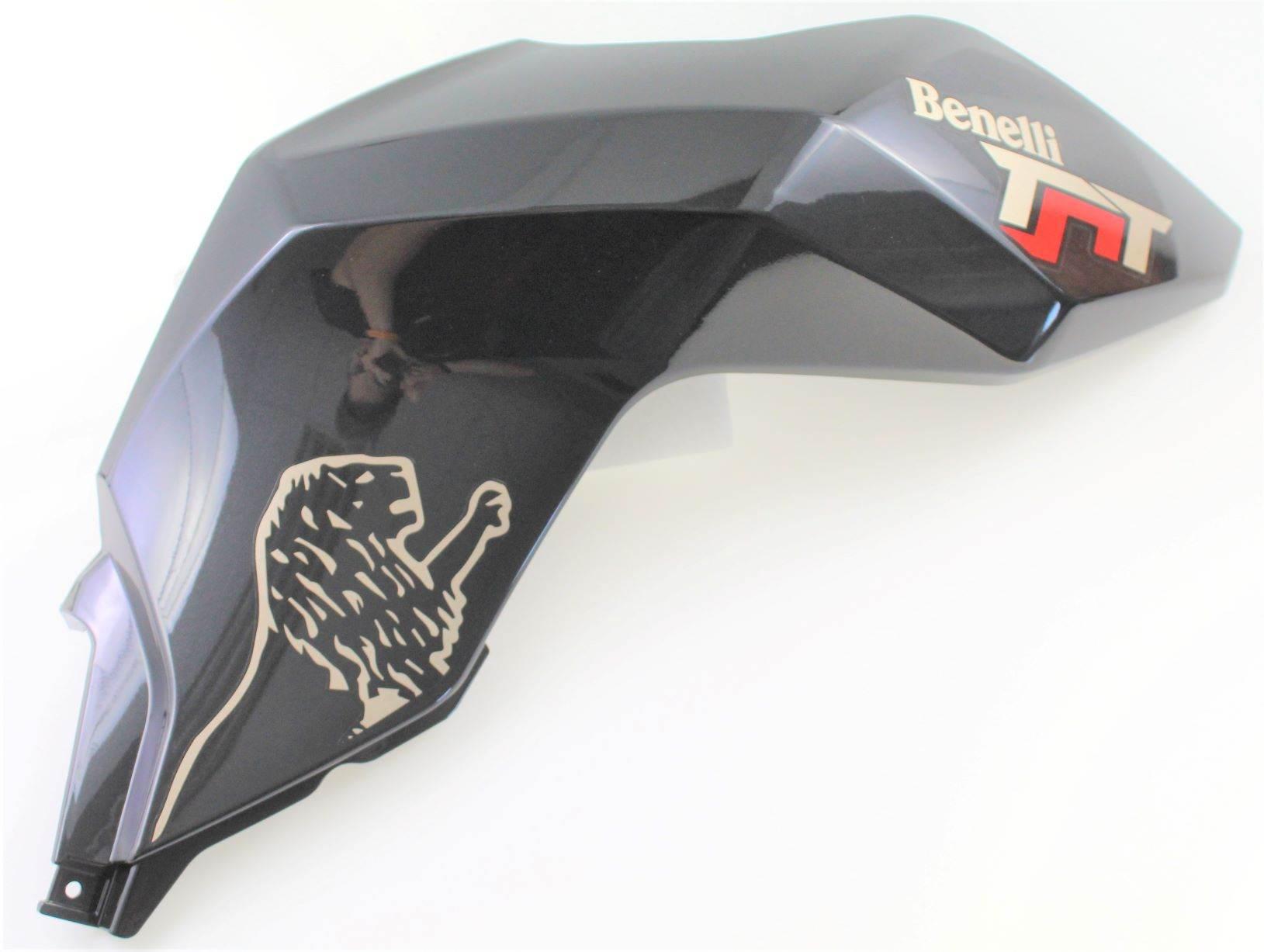 Osłona zbiornika paliwa tnt 125 prawa (czarna) 50016v02001z