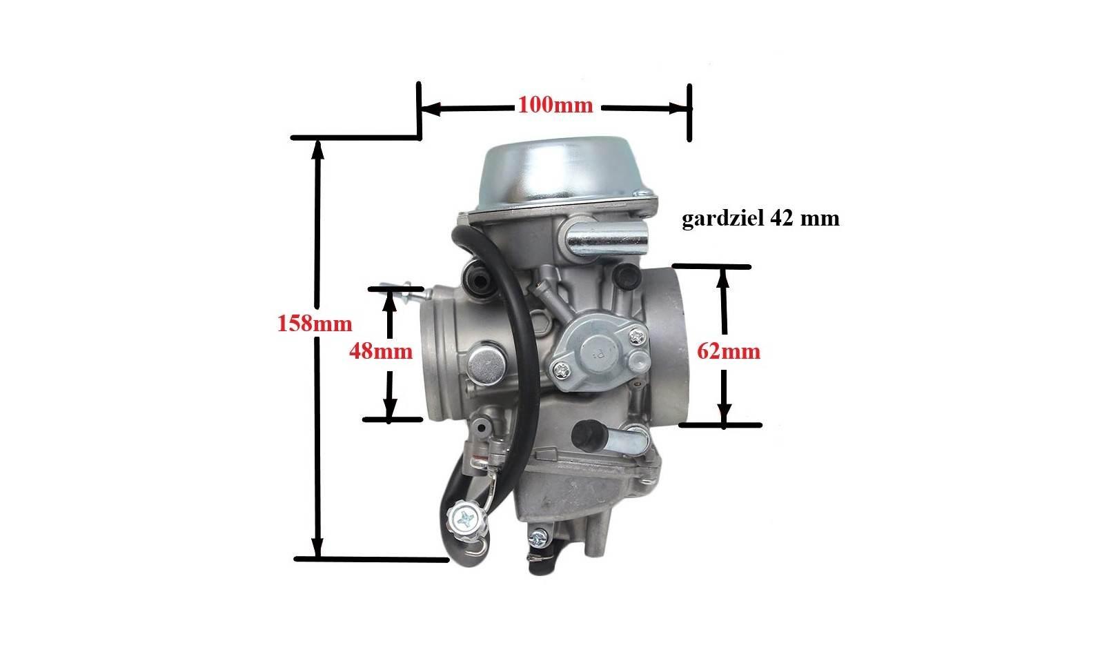 Gaźnik power force yamaha grizzly 600/660 ccm 98-08r.can-am ds650 - zdjęcie 3