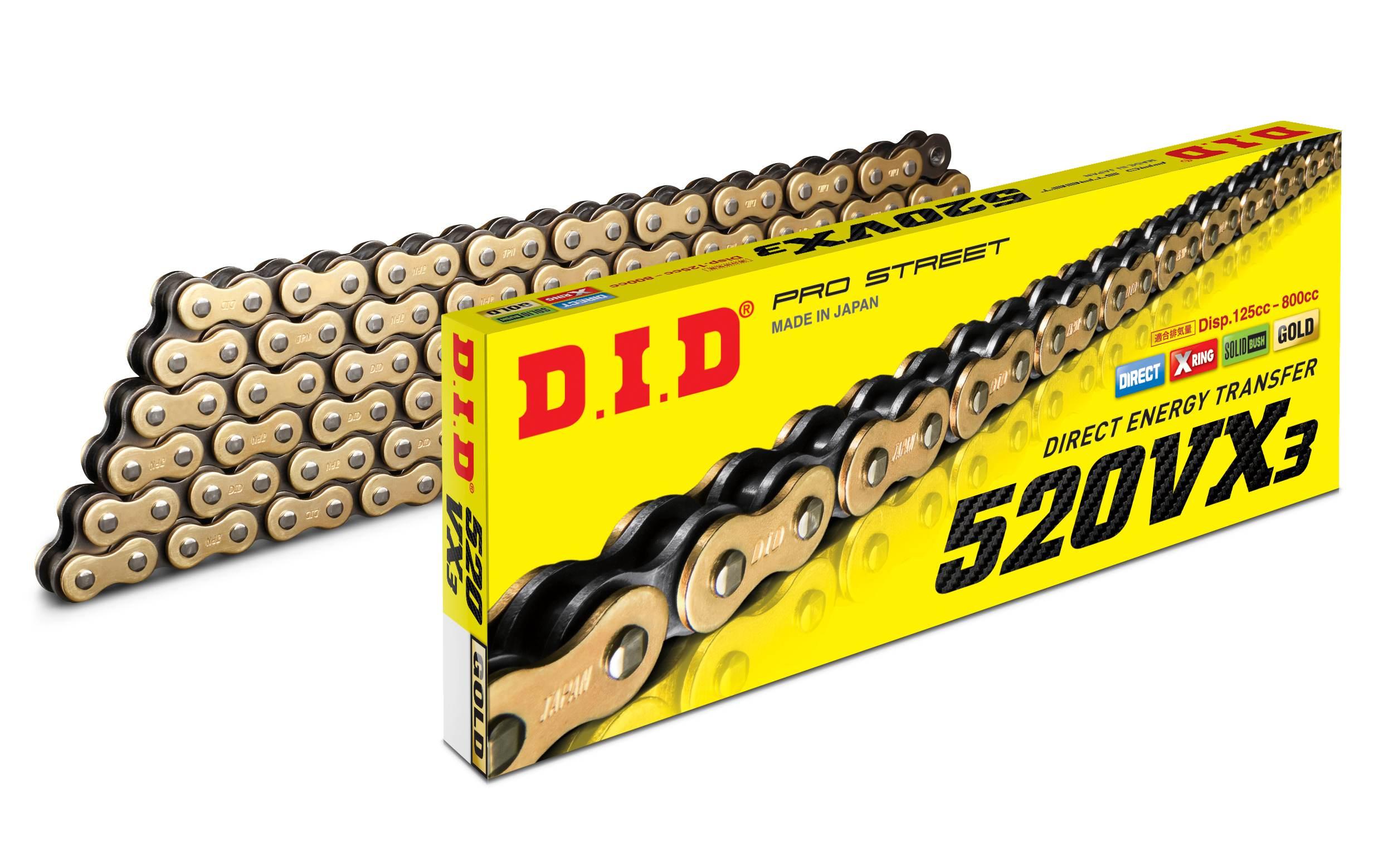 Did łańcuch napędowy did520vx3g&b-96 otwarty z zapinką