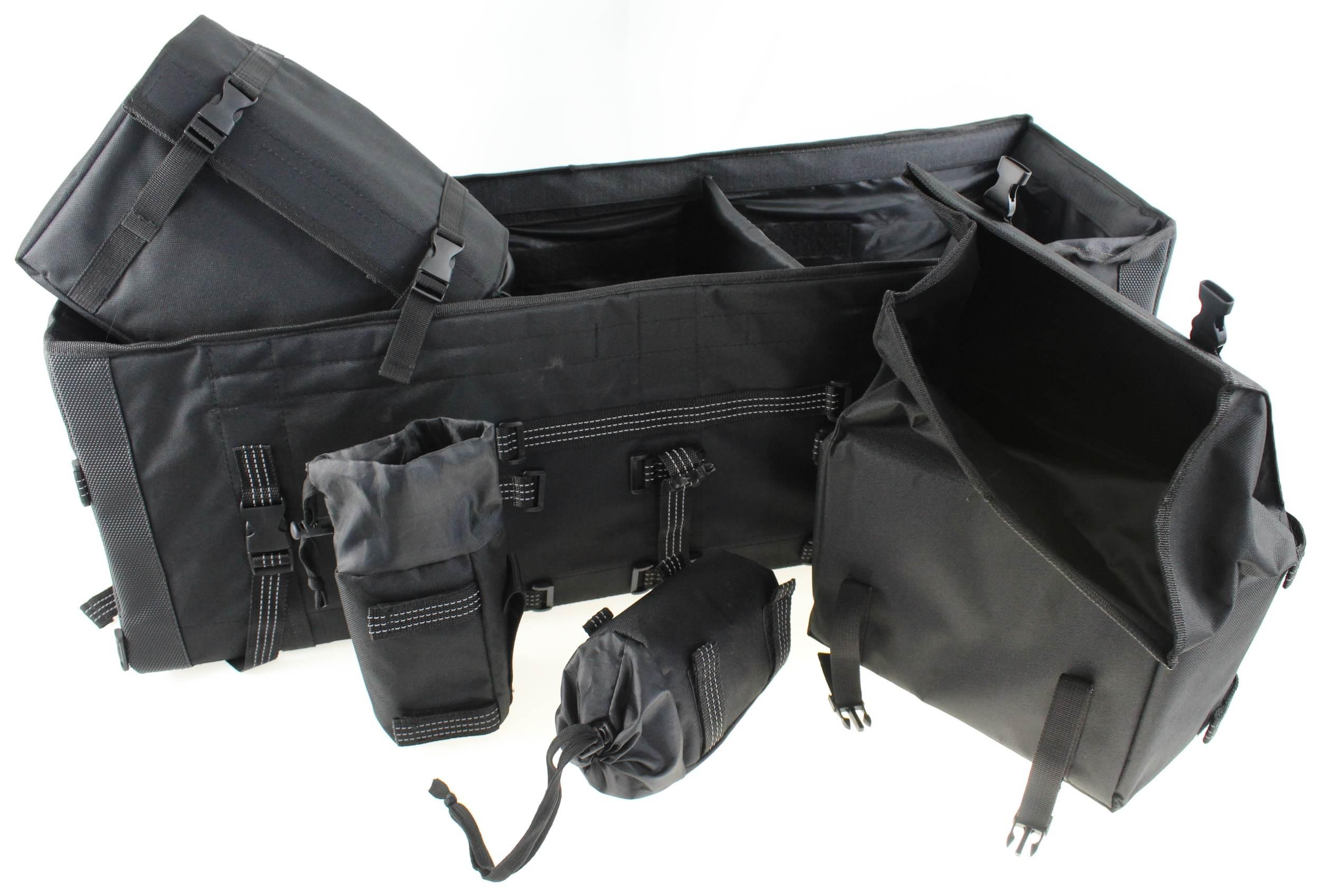 Kufer-torba podróżna materiałowa atv quad 9030 kolor czarny PF 26 700 0047 - zdjęcie 5