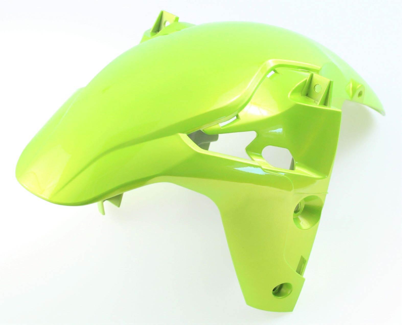Błotnik przedni zielony fluo 65101l29u600