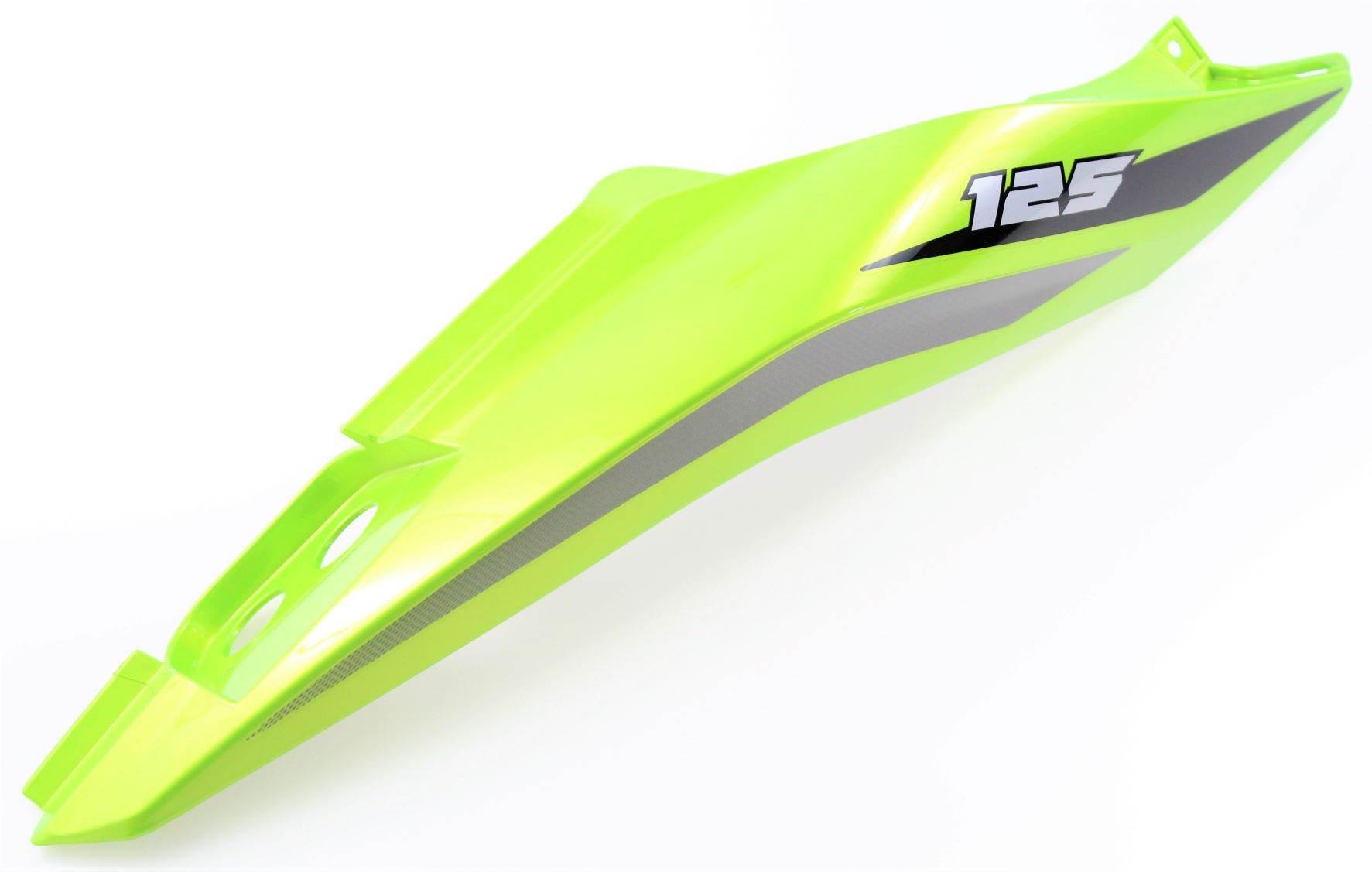 Osłona prawa zielona fluo z naklejką 65902l29032z
