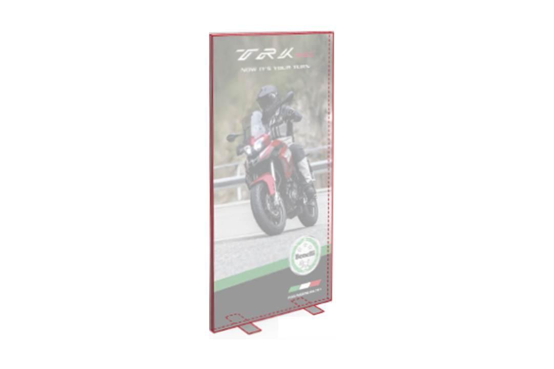 Aluminiowy baner stojący benelli 200x100 (bez grafiki) A000097499000