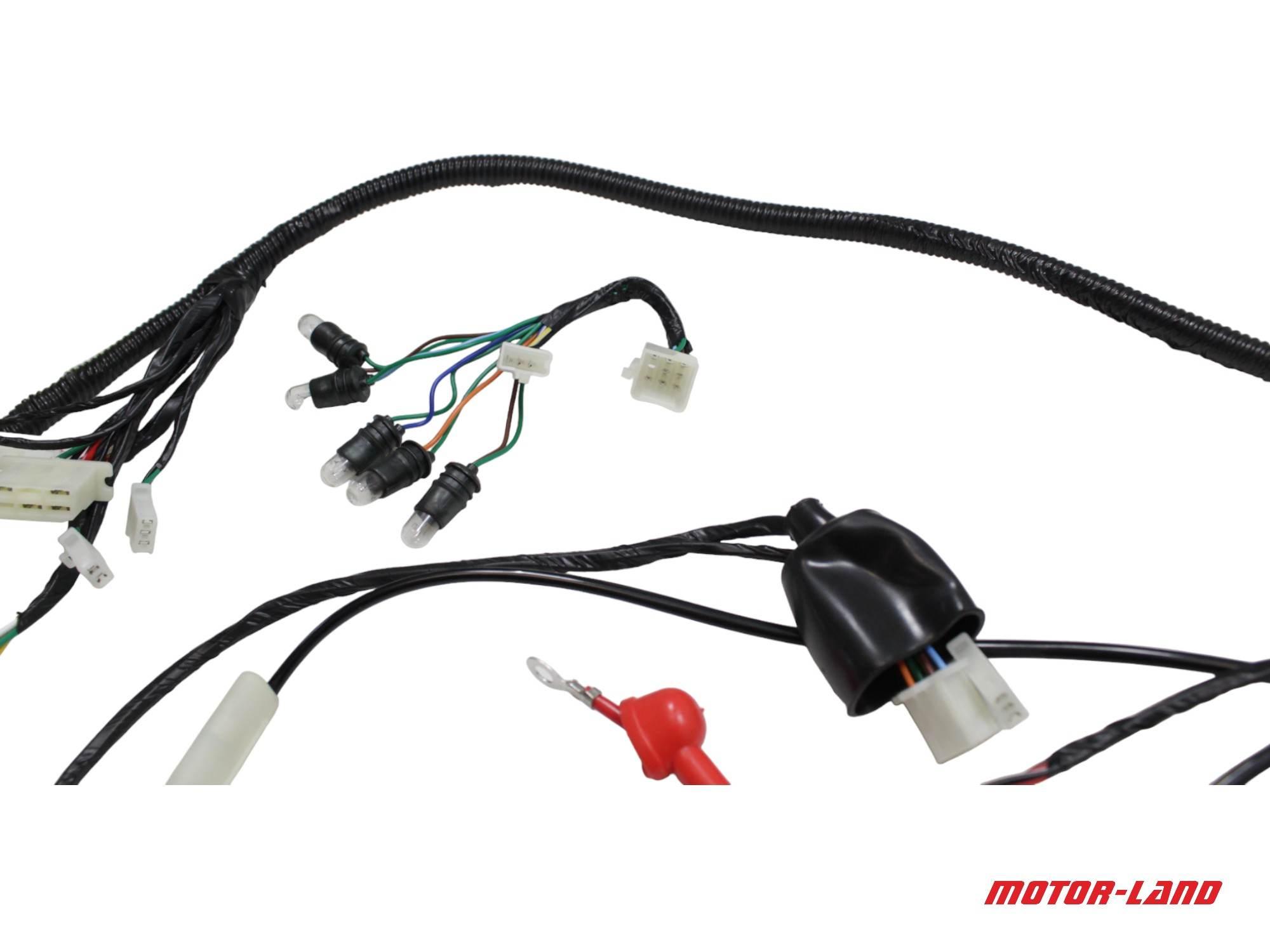 Wiązka elektryczna skuter gy6-50 4t koła 12' PF 24 600 0001 - zdjęcie 3