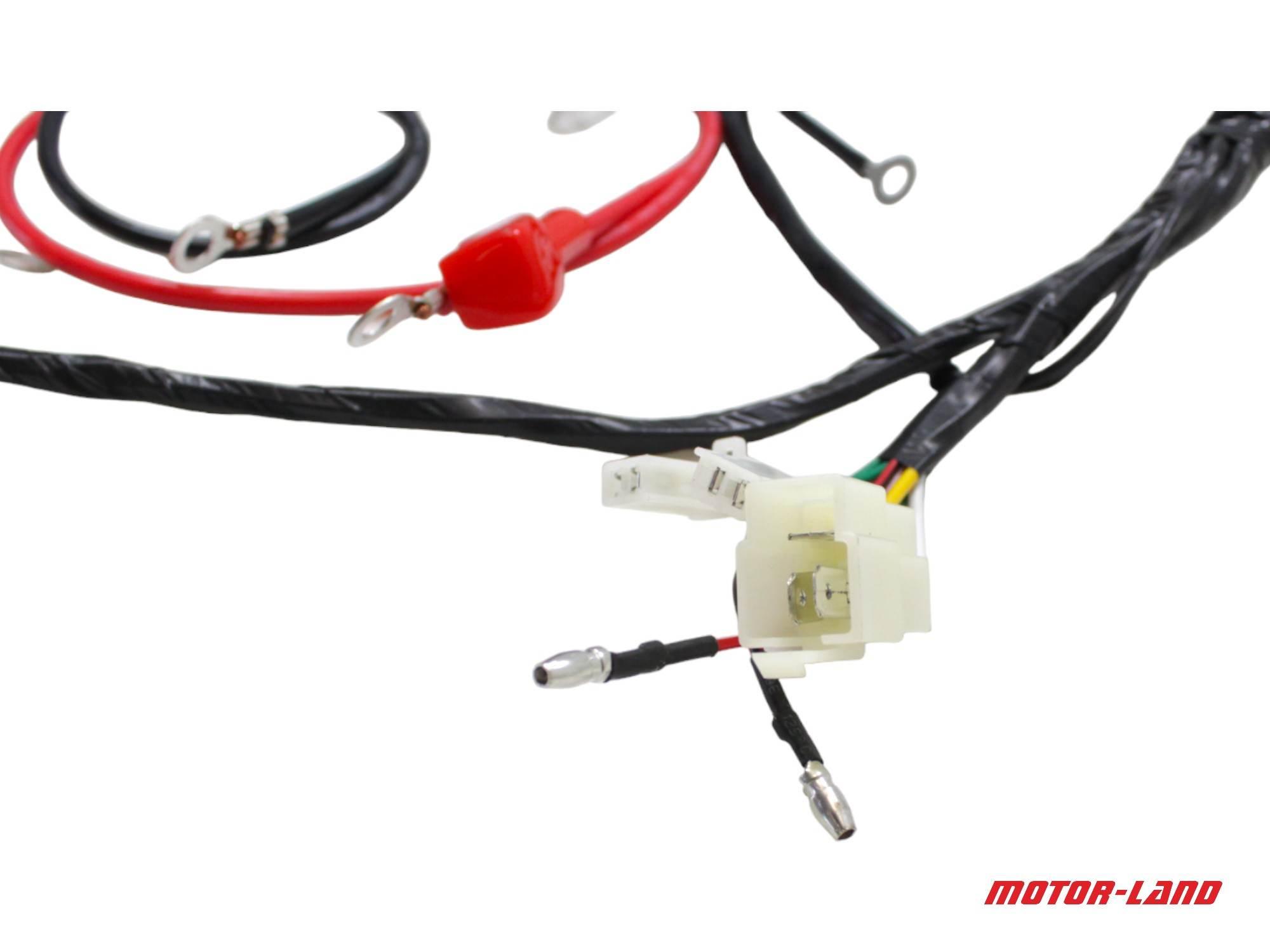 Wiązka elektryczna skuter gy6-50 4t koła 12' PF 24 600 0001 - zdjęcie 6