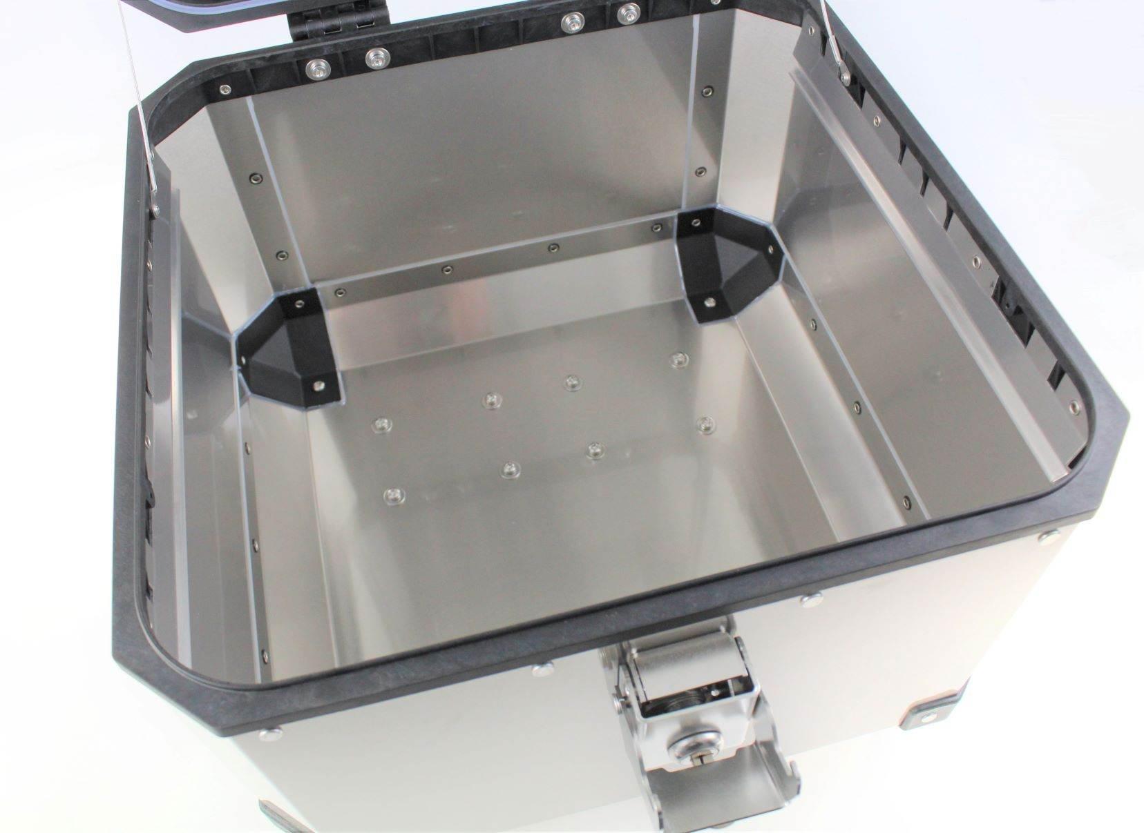 Zestaw 3 kufrów aluminiowych ktm 1050/1090 1190/1290 srebrne - zdjęcie 4