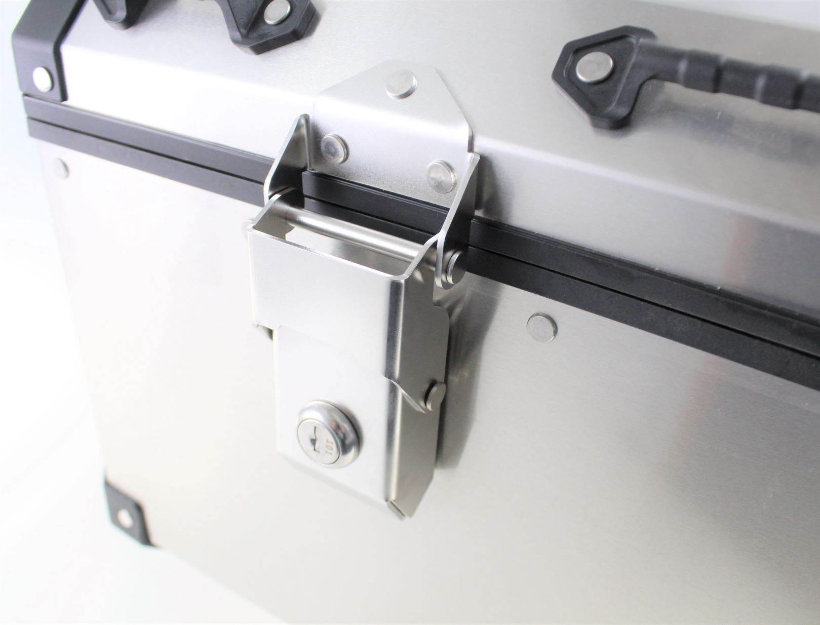 Zestaw 3 kufrów aluminiowych ktm 1050/1090 1190/1290 srebrne - zdjęcie 5