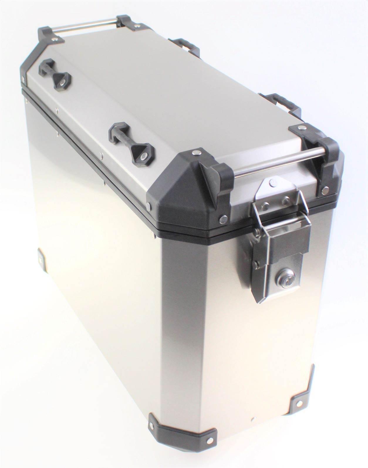 Zestaw 3 kufrów aluminiowych ktm 1050/1090 1190/1290 srebrne - zdjęcie 7