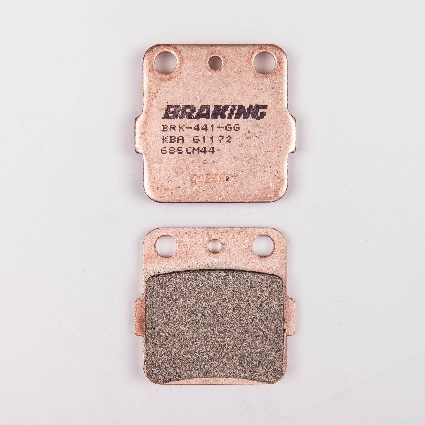 Klocki hamulcowe braking sintered 686cm44 offroad