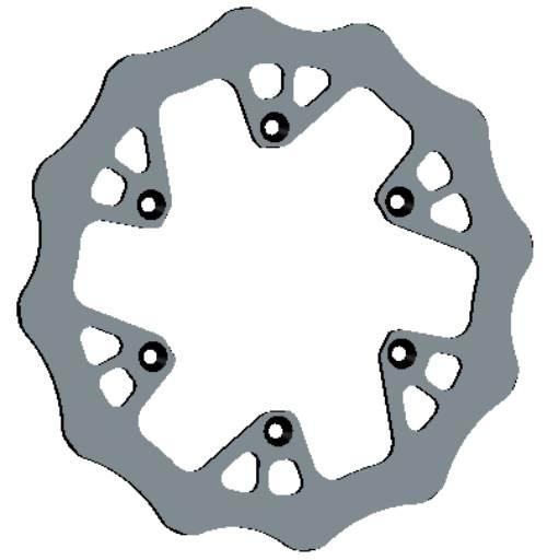 Tarcza hamulcowa braking full fix wf4516