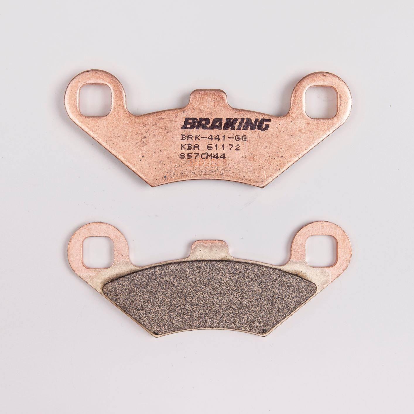Klocki hamulcowe braking sintered 857cm44 offroad
