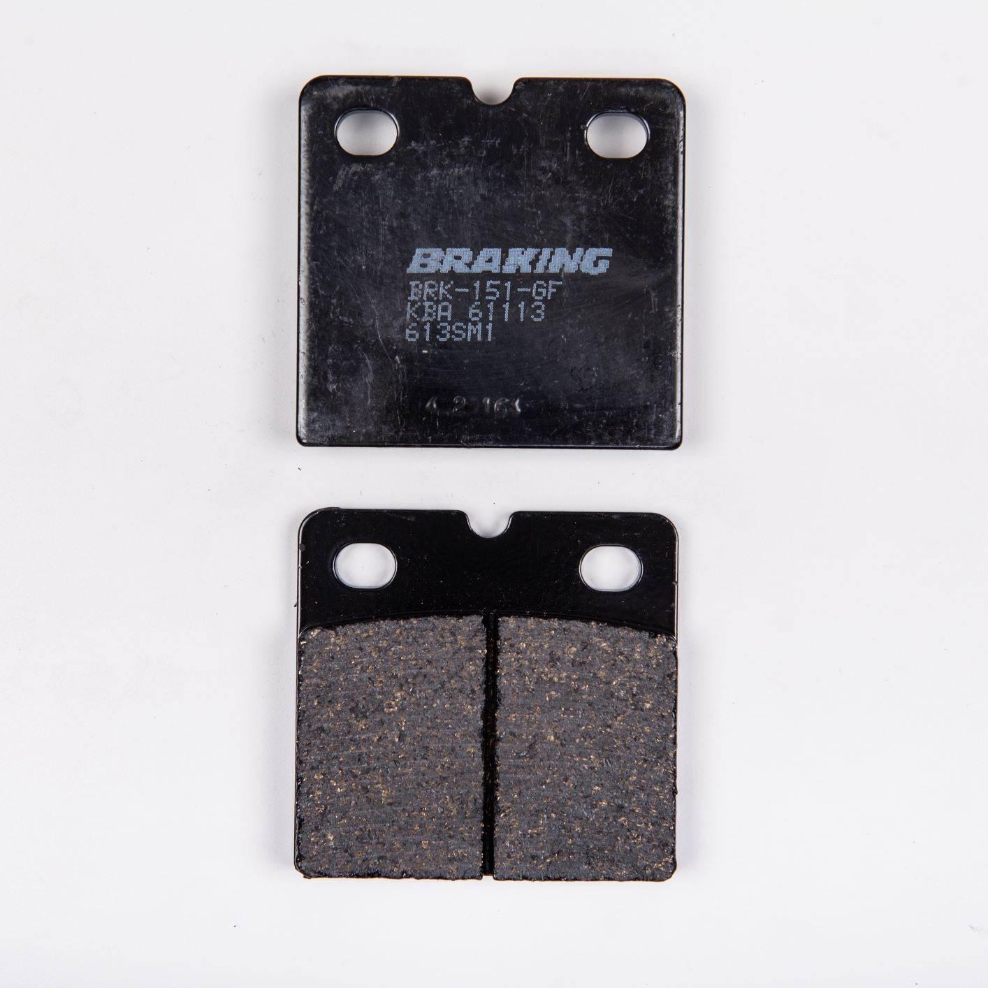 Klocki hamulcowe braking semi metallic 613sm1