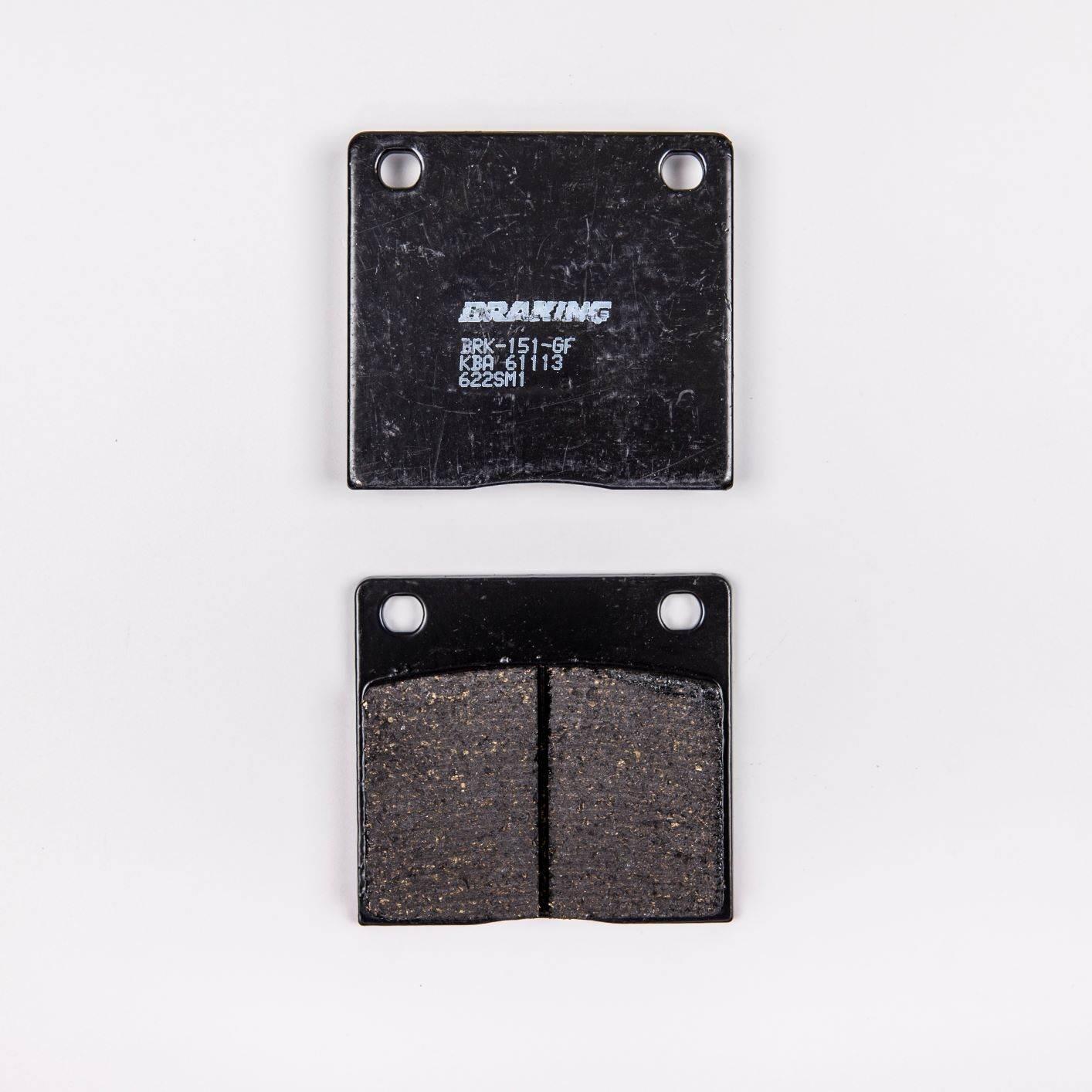 Klocki hamulcowe braking semi metallic 622sm1