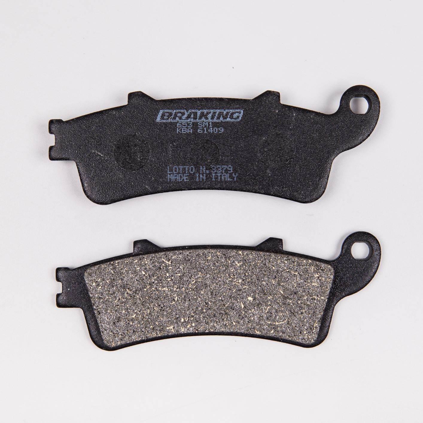 Klocki hamulcowe braking semi metallic 653sm1