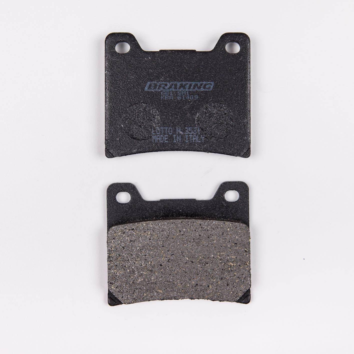 Klocki hamulcowe braking semi metallic 661sm1