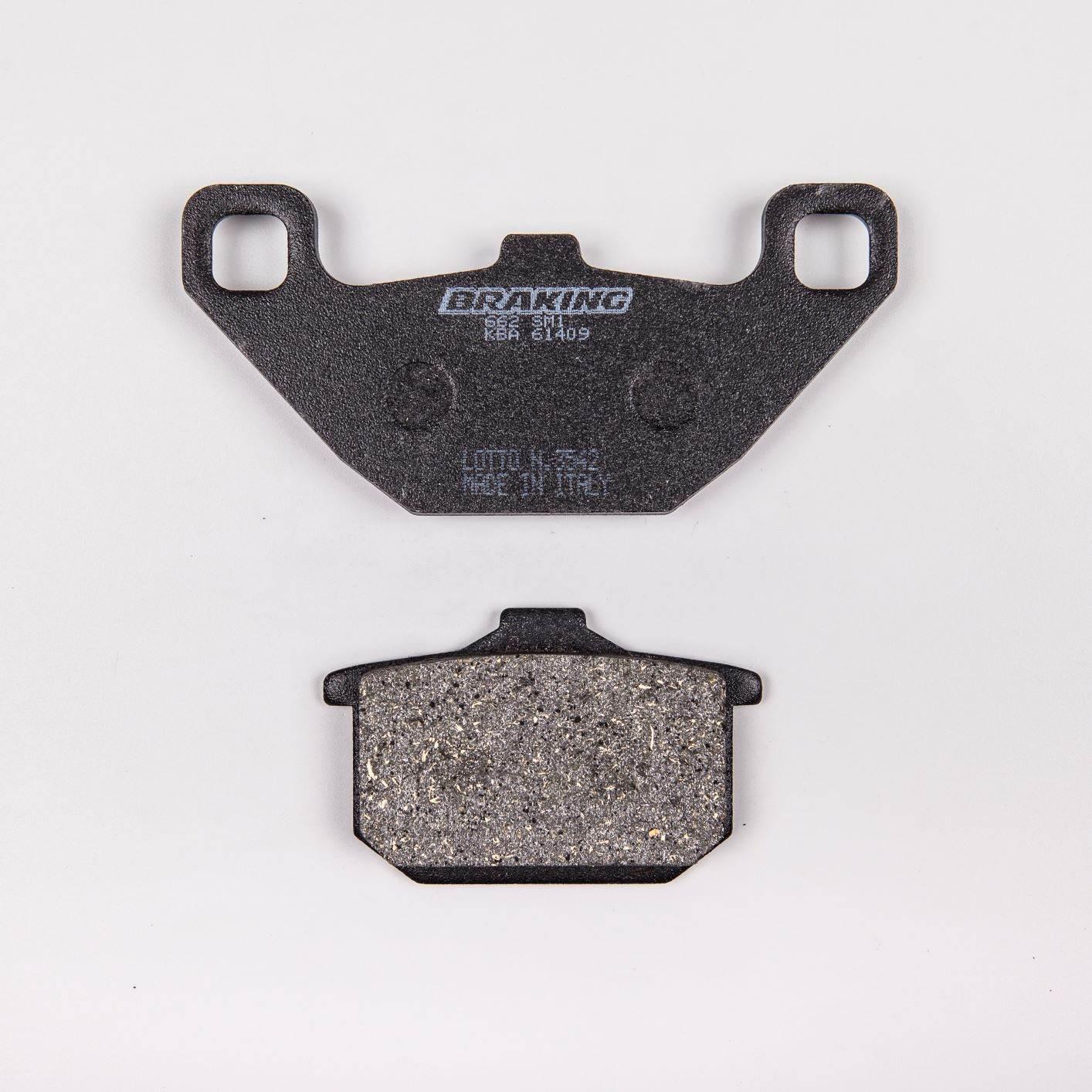 Klocki hamulcowe braking semi metallic 662sm1