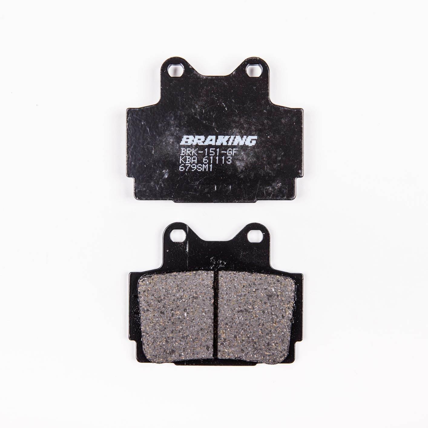 Klocki hamulcowe braking semi metallic 679sm1