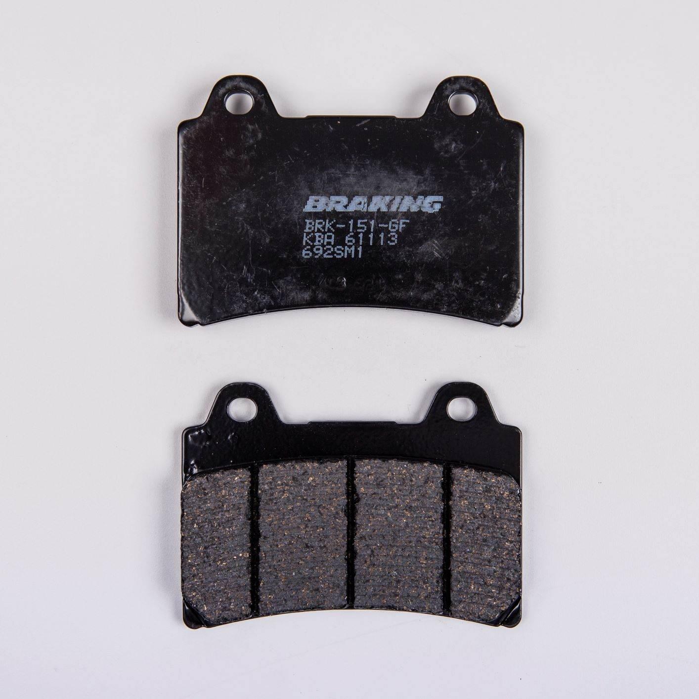 Klocki hamulcowe braking semi metallic 692sm1